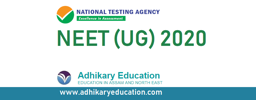 NTA NEET UG 2020 Admission - Adhikary Education